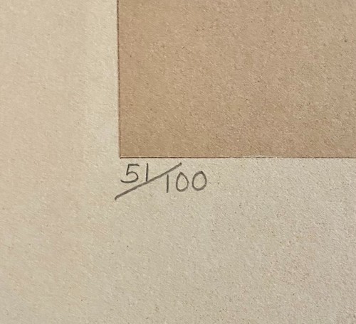 Original Farblithographie von Alice Asmar Bleistift signiert, betitelt, datiert & Nummer - Bild 5 von 14