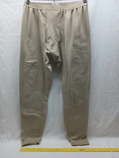 USGI POLARTEC Beige GEN 3 Cold Weather Mid Weight Drawer 8415-01-538-8745 Size L
