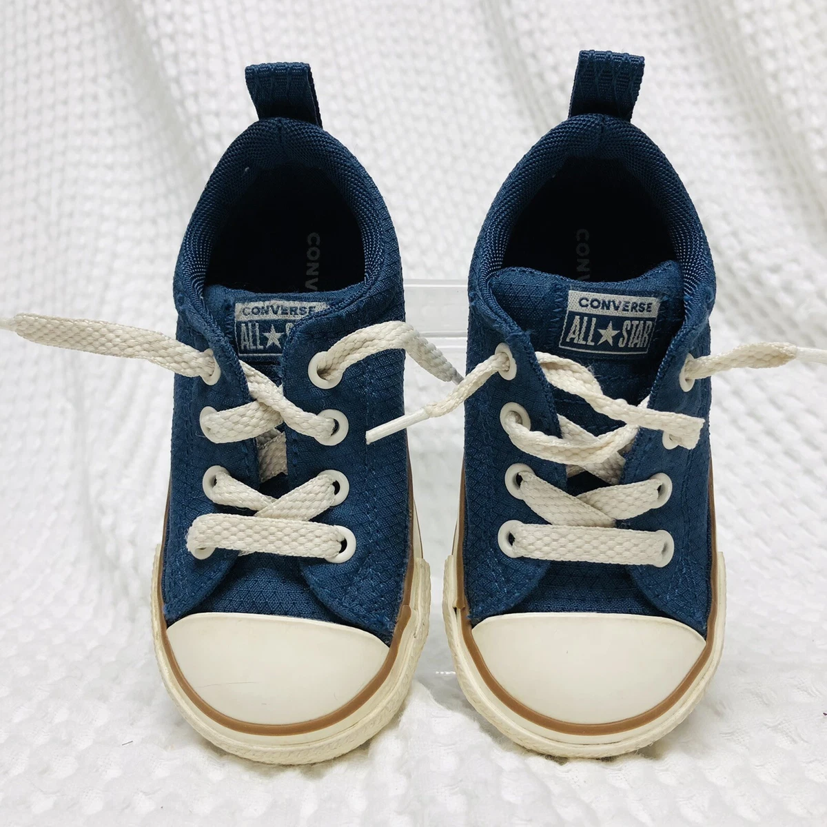 Navy blue converse toddler 2025