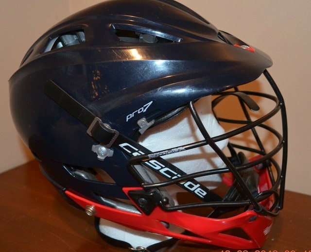 Cascade Pro 7 Lacrosse Helmet Dark Navy Blue eBay