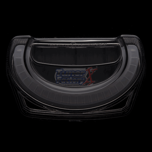 FIT CBR1000R 2018-2024 + SINGANALS POWERGRID LED TailLight SMOKE UK e-mark on - Picture 7 of 9