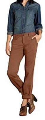 Jeans Boyfriend Damen von Eddie Bauer - Terracotta US Gr. 4 (34) NEU
