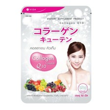 VIDA Collagen Q10 Premium Japan Antioxidants Mixed Fruit Extract Vitamins 52pill