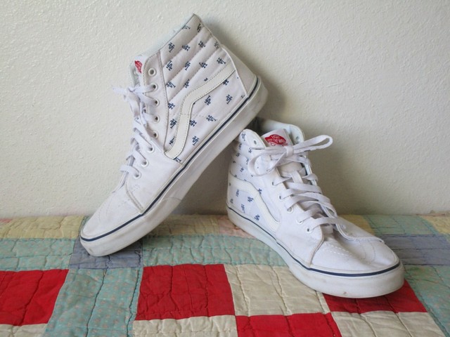 vans la dodgers sk8 hi