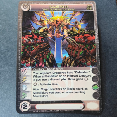 Queen Illexia (Select Your Stats!) Ultra Rare Premium Foil Chaotic TCG