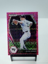 2021 Panini Prizm Draft Picks Ryan Cusick Pink Velocity Wake Forest Atlanta
