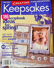 Creating Keepsakes Magazine - May 2002 - Vintage  NLA - NEW 