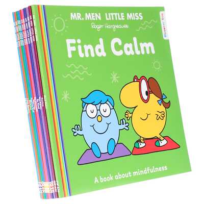 Mr. Men and Little Miss Discover You Series 10 Books Set - Ages 3+ - Paperback