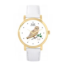 Toff London TLWS-37930 Ladies Owl Bird Watch