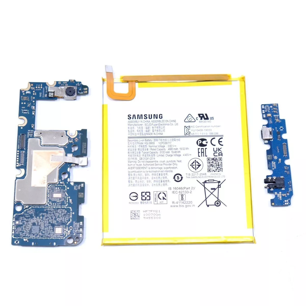 Samsung Galaxy Tab A7 Lite 8.7” SM-T220 Motherboard 32GB + Battery + USB  Board