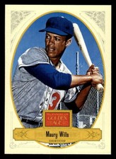 2012 Panini Golden Age #140 Maury Wills Card Los Angeles Dodgers