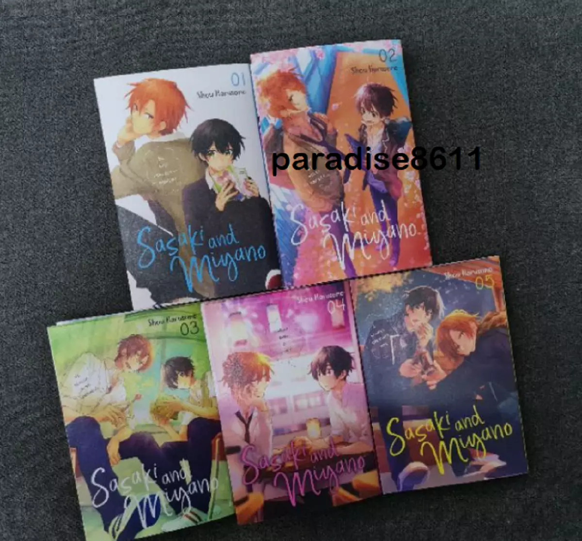 Sasaki and Miyano Manga Set Vol. 1-8 by Shou Harusono: Shou Harusono,  9781975320331 9781975323295, 9781975323820 9781975323844, 9781975341909  9781975341923, 9781975341947 9781975361037: : Books