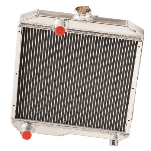 2-Row Aluminum Radiator For Ford New Holland 1510 1710 SBA310100440 SBA310100291 - Picture 3 of 6