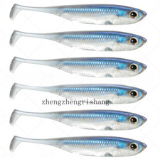 2.76"-4.7" Soft Plastic Lures Swimbait Paddle Tail Shad Lure Bass Bait for Trout
