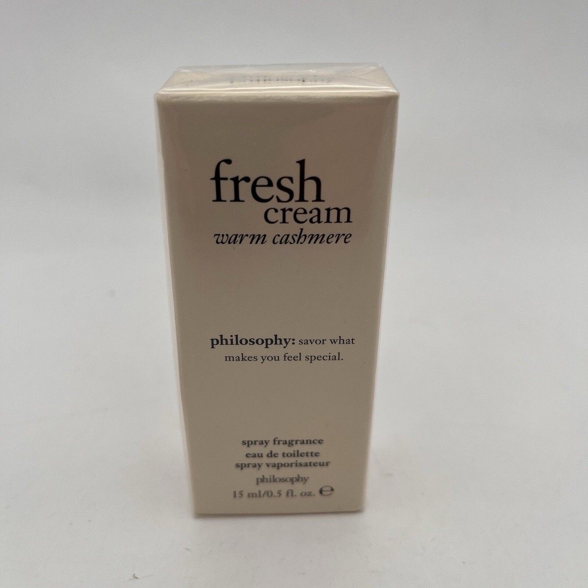 Philosophy Fresh Cream Warm Cashmere 0.5oz Women's Eau de Toilette
