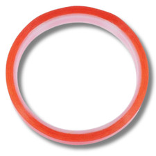 3mm x 5m Clear Double Sided Red Liner Tape for Crafts, Strong Sticky Adhesive