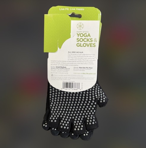 Gaiam Grippy Yoga Gloves