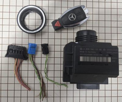 209 545 33 08 Mercedes 03-09 EZS W209 C-Class CLK-Class Ignition Switch Module.