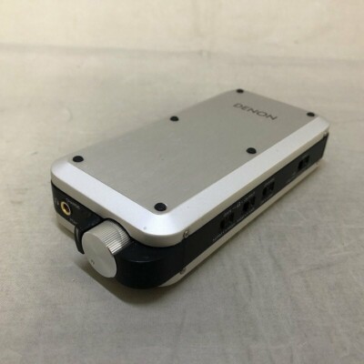Denon DA-10 Portable Headphone Amplifier Silver Good | eBay