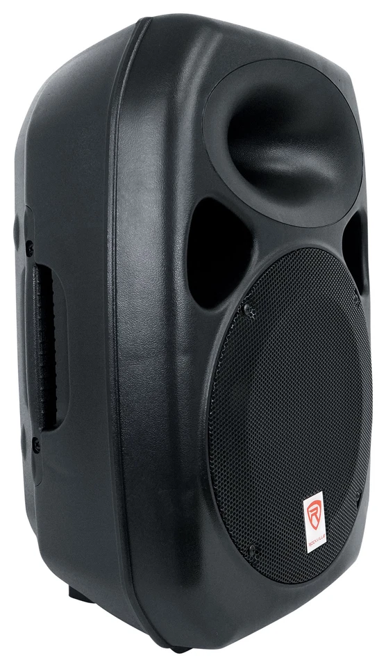Sistema de megafonía portátil Rockville RPG122K 12" 2 altavoces alimentados Bluetooth + micrófono + soportes Foto 4 de 4