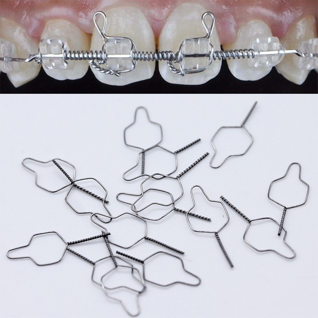 Dental Braces Orthodontic Stainless Steel Ligature Ties Koyayashi Ties