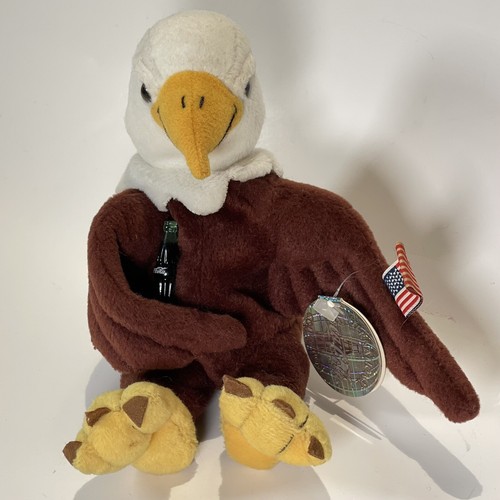 Botella de Coca Cola Plush Eagle 1999 Reegle EE. UU. Internacional con etiquetas #0211 - Imagen 3 de 16