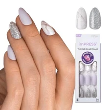 KISS imPRESS No Glue Mani Press-On Nails, Design, 'Climb Up',  Assorted Colors 