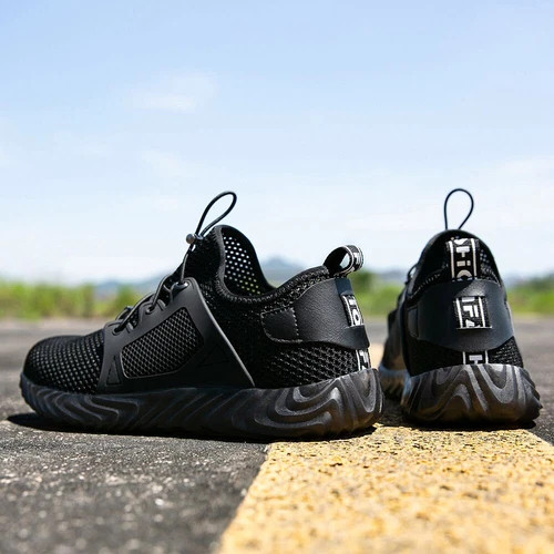 Mens Mesh Safety Shoes Work Steel Toe Boots Indestructible Lightweight Sneakers - Picture 27 of 39