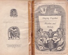 1953 Spring 'SINGING TOGETHER' & 'Rhythm & Melody' not 100% original see below