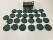 25 Pack - 3M 36527 2" Green Corps Roloc Abrasive Grinding Discs 80 Grit