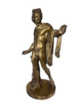 Apollo Belvedere Grand tour Bronzo "A Messina Roma" XIX secolo ottimo dettaglio