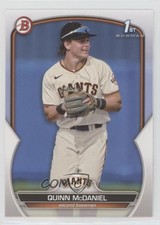2023 Bowman Draft Quinn McDaniel #BD-136 14dq