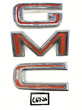 Vintage 1967 - 1978 GMC TRUCK & VAN Hood Grill Emblems C67-26