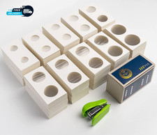 Coin Flips 10 Assorted Sizes 1000Pcs Coin Holders for Colletors the Coin