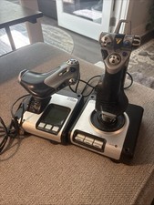 Saitek X52 Flight Control System Joystick Thr...