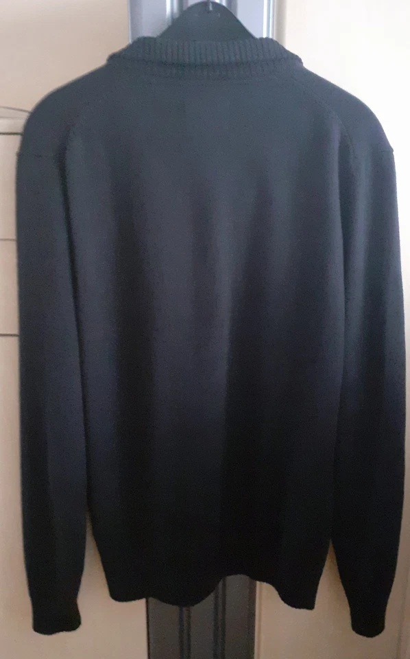 Strickjacke Schwarz Reissverschluss Gr. S - Bild 2 von 2