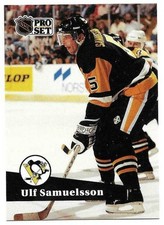 ULF SAMUELSSON 1991-92 PRO SET FRENCH CARD MINT CONDITION
