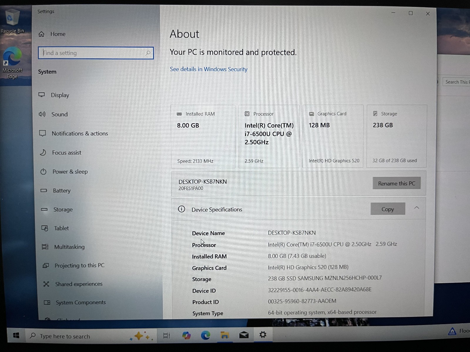 Lenovo ThinkPad Yoga 260, 12.5-Inch Laptop, with Intel Core i7-6500U, Windows 10 Home