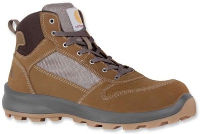 Carhartt Herren Sicherheitsschuhe Michigan Sneaker Mid Carhartt  Brown