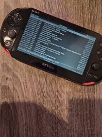 PS Vita PCH-2000 Slim/black/games Installed/m/o/d/d/e/d /128gb SD Card