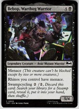 Bebop Warthog Warrior 59 Teenage Mutant Ninja Turtles Magic the Gathering