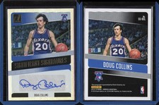 2018-19 Donruss Basketball Signature Series Auto #SS-DCL Doug Collins 76ers