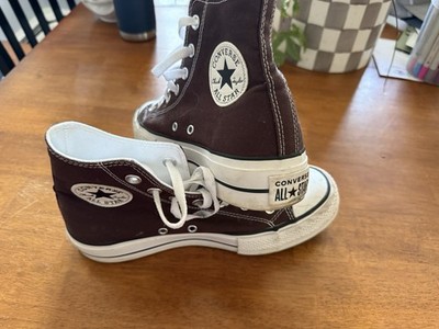 Converse Chuck Taylor All Star High Top Men's Brown Canvas Lace-Up Sneakers
