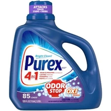 Purex Odor Stop + Oxi HE Liquid Laundry Detergent 85 Loads - 128 fl oz
