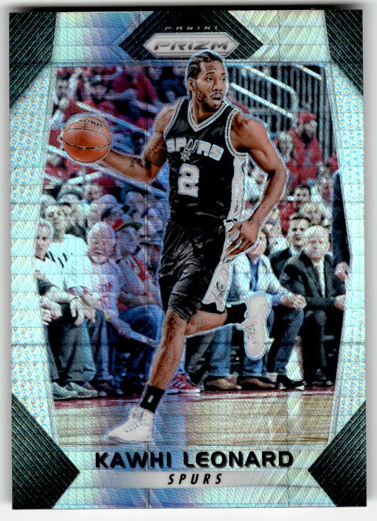 2017-18 Panini Prizm Prizms Hyper Kawhi Leonard #293 San Antonio Spurs