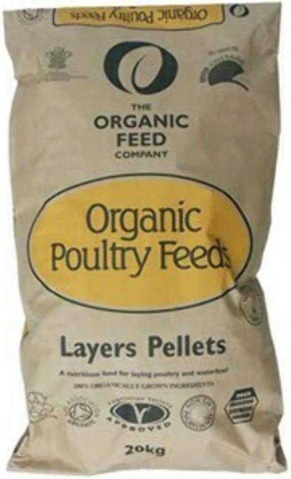 Allen & Page Organic Feed Company Layers Pellets 20kg
