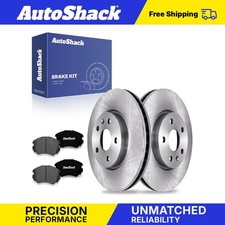 Front Brake Rotors Premium Ceramic Pads for Chevy Equinox GMC Terrain 2.4L
