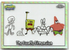 Topps SpongeBob Chrome 2025 No. 163 The Doodl...