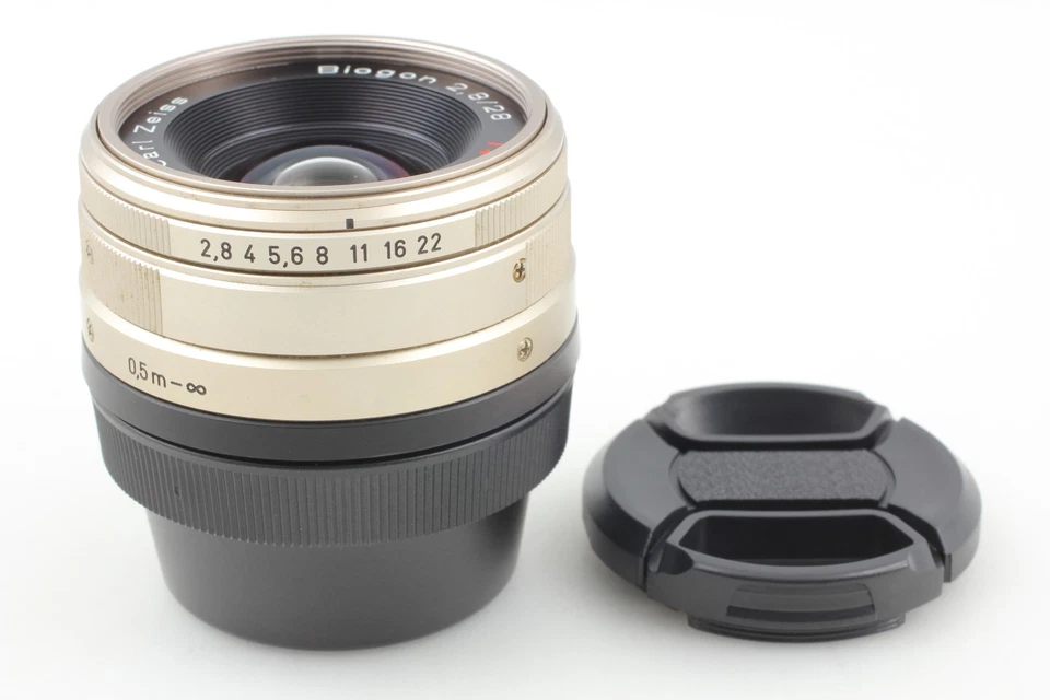 [N MINT] CONTAX Carl Zeiss Biogon T* 28mm F2.8 Wide Angle Lens G1 G2 From JAPAN - Image 2 of 4