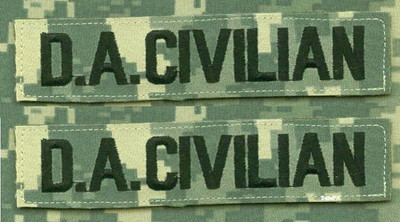 JOINT SP OPS TASK FORCE SEAL ODA STAR WARS ASSASSIN vêlkrö 2-TAB: D.A. CIVILIAN